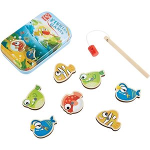 Magnetický rybolov - Krabička chytání rybiček (Hape) - Novinky