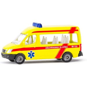 SIKU kovový model - Ambulance minibus česká verze - Novinky