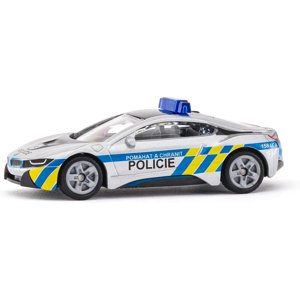 SIKU kovový model - Policie auto BMW i8 LCI česká verze - Novinky