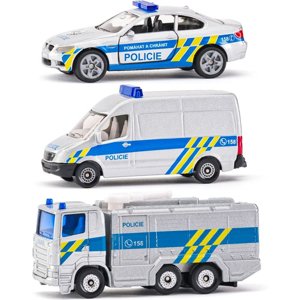 SIKU kovový model - Set 3ks, Policejní auta česká verze - Novinky
