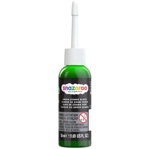 Snazaroo - Krev umělá 50ml, Zombie zelená - Novinky