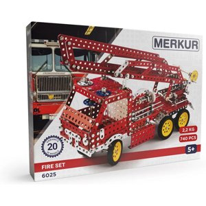 Merkur - Požární vozidla - 20 modelů, 740 dílků - Novinky