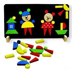 Puzzle magnetické - Medvědi (Detoa)
