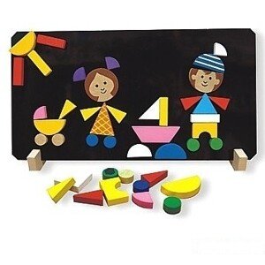 Puzzle magnetické - Děti (Detoa)