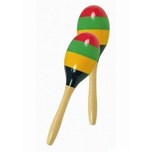 Hudba - Rumbakoule Maracas pruhované, 2ks (Bino)