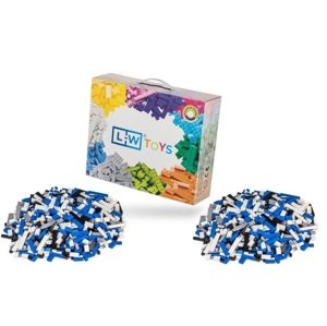 L-W Toys Policejní set 2000 ks (lehký + těžký)