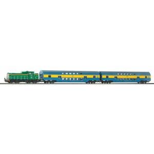 Piko Startovací sada Osobní vlak SM42 s dvoupodlažními vagony PKP VI - 97934