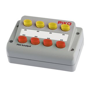 Piko Analogový ovládací panel (4 spínače, červeno-žluté) - 55261