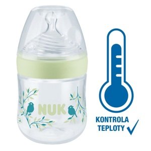 NUK Nature Sense láhev s kontrolou teploty 150ml 1ks zelená