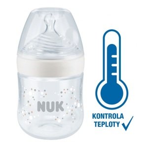 NUK Nature Sense láhev s kontrolou teploty 150ml 1ks bílá