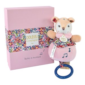 Doudou Dárková sada - Plyšová srnka hrající melodii 20 cm