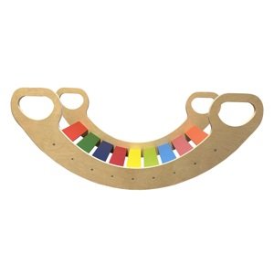 2Kids Toys Montessori duhová houpačka velká