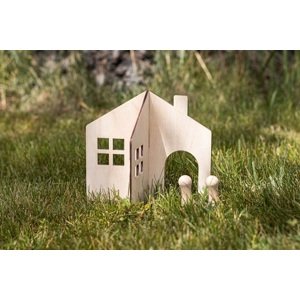 BeWooden Domeček pro panenky Panáčkova vila