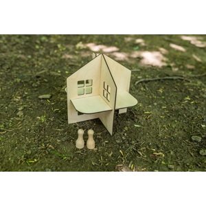 BeWooden Dřevěný domeček Panáčkův bejvák