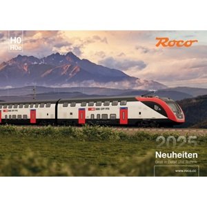 Roco Katalog novinek 2025 v německém jazyce