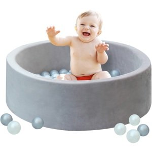 2Kids Toys Kuličkový bazén šedý