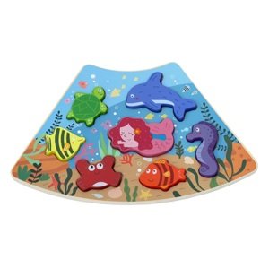 2Kids Toys Dřevěné puzzle Podvodní svět propojitelné