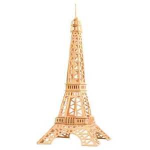 Woodcraft Dřevěné 3D puzzle slavné budovy Eiffelova věž