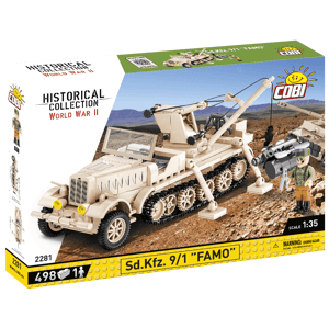 Německé polopásové vozidlo Sd.Kfz 9/1 FAMO COBI 2281 - World War II