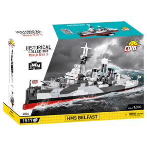 Britský lehký křižník HMS Belfast COBI 4844-World War II