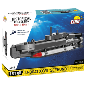 Německá miniponorka U-Boot XXVII Seehund COBI 4846 - World War II