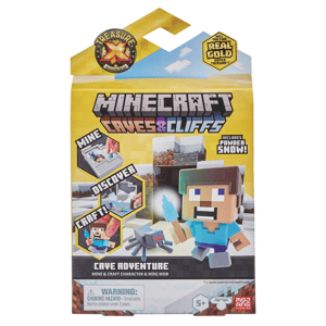 Set figurek Jeskynní dobrodružství Treasure X Minecraft Caves & Cliffs COBI MO-41676