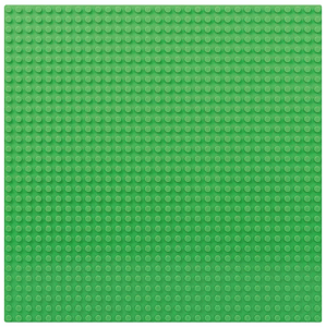 Základní univerzální desky 40 x 40 cm (50 x 50 nopů) Barva Zelená MK-505012