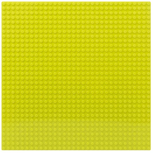 Základní univerzální desky 40 x 40 cm (50 x 50 nopů) Barva Světle zelená MK-505015