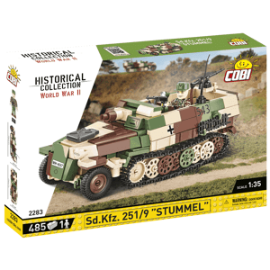 Německý kolopásový obrněný transportér Sd.Kfz. 251/9 COBI 2283 - World War II 1:35