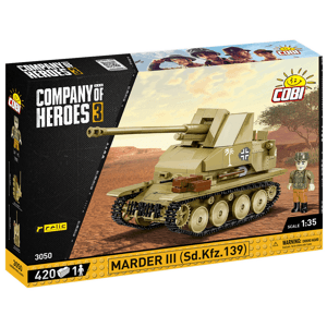 Německý stíhač tanků Sd.Kfz. 139 MARDER III COBI 3050 - Company of Heroes 1:35