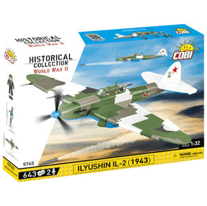 Ruský bitevní letoun Iljušin IL-2 1943 COBI 5745 - World War II 1:32