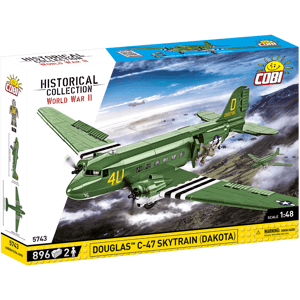 Americké dopravní letadlo Douglas C-47 Skytrain Dakota COBI 5743 - World War II 1:48