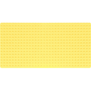 Základní univerzální desky 25,5 x 12,75 cm (32 x 16 nopů)  Barva 321606-Žlutá