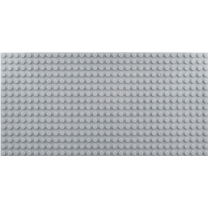 Základní univerzální desky 25,5 x 12,75 cm (32 x 16 nopů)  Barva 321613-Světle šedá
