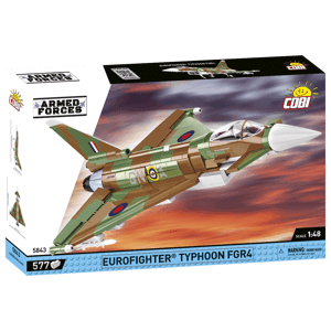 Víceúčelový stíhací letoun Eurofighter TYPHOON FGR4 COBI 5843 - Armed Forces 1:48