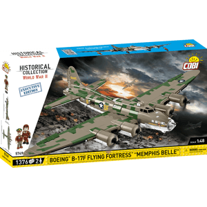 Americký dálkový bombardovací letoun Boeing B-17F Létající pevnost (Memphis Belle) COBI 5749 - Executive Edition WWII 1:48