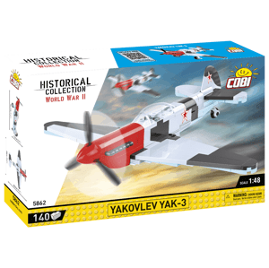 Ruský stíhací letoun Jakovlev JAK-3 COBI 5862 - World War II 1:48