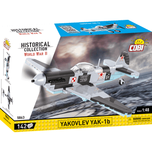 Ruský stíhací letoun Jakovlev JAK-1b COBI 5863 - World War II 1:48