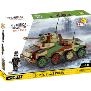 Německé pancéřové vozidlo Sd.Kfz. 234/2 PUMA COBI 2287 - World War II 1:35