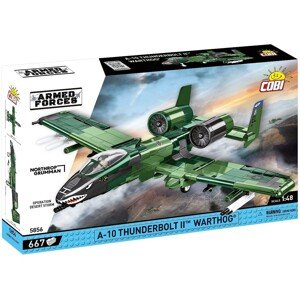 Americký bitevní letoun A-10 Thunderbolt II WARTHOG COBI 5856 - Armed Forces 1:48