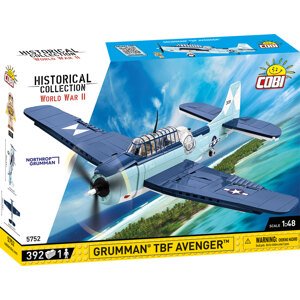 Americký torpédový bombardér Grumman TBF AVENGER COBI 5752 - World War II 1:48