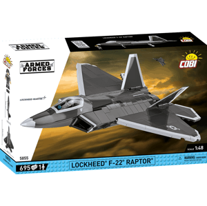 Americký pokročilý stíhací letoun Lockheed Martin F-22 Raptor COBI 5855 - Armed Forces 1:48