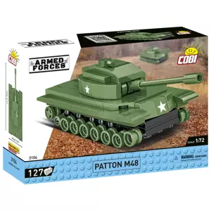 Mini tanky COBI - různé druhy Armed Forces 1:72 Typ M48 Patton COBI-3104