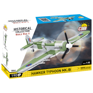 Britský stíhací letoun Hawker Typhoon MK.IB COBI 5864 - World War II 1:48
