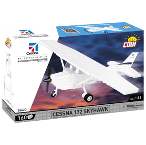 Americký hornoplošný civilní letoun Cessna 172 Skyhawk COBI-26620 1:48
