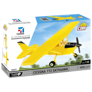 Americký hornoplošný civilní letoun Cessna 172 Skyhawk COBI-26621 1:48