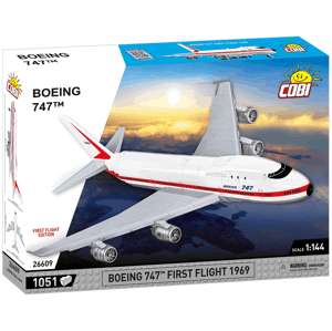 Dopravní letadlo Boeing 747 Jumbo Jet First flight 1969 COBI 26609 - Boeing 1:144