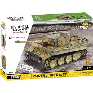 Německý tank Panzer VI TIGER 131 COBI 2588 - World War II 1:28