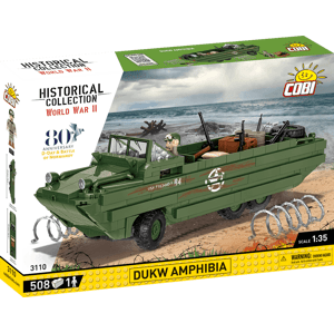 Americké obojživelné vozidlo DUKW Amphibia COBI 3110 - World War II 1:35