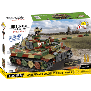 Německý tank PzKpfw VI TIGER I Ausf. E COBI 2587 - Executive Edition WW II 1:28